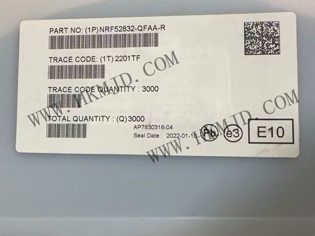 NORDIC全新原裝 NRF52832-QFAA NRF52832 多協(xié)議SoC，功能強(qiáng)大且高度靈活